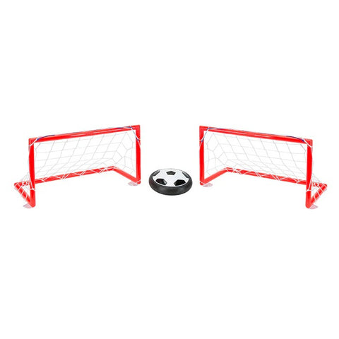 Hovering Soccer Ball Set - Indoor Air Soccer Action