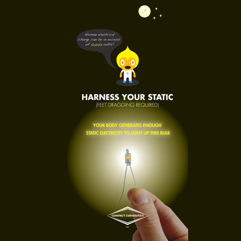 Human-Powered Light - Create Light With Static Power