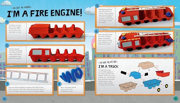 I Am Not an Egg Carton: The Recycling Project Book:10 Amazing Things to Make With Egg Cartons!