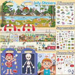 iGetooy Reusable Sticker Books Set (6 Pack)