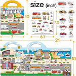 iGetooy Reusable Sticker Books Set (6 Pack)