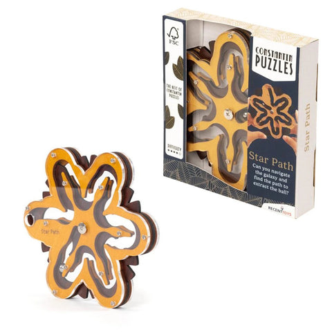 Constantin Star Path - A Triple Layered Maze Puzzle Brainteaser