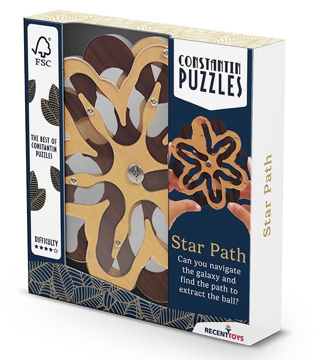 Constantin Star Path - A Triple Layered Maze Puzzle Brainteaser
