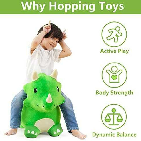 iPlay, iLearn Bouncy Pals Dinosaur Hopper Toy