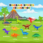 IPOURUP Wooden Dinosaur Stacking Balance Game