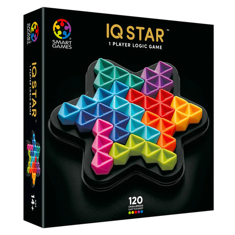 IQ Star - 120-Challenge Deluxe Star Puzzle