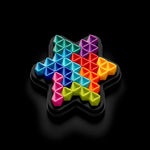 IQ Star - 120-Challenge Deluxe Star Puzzle