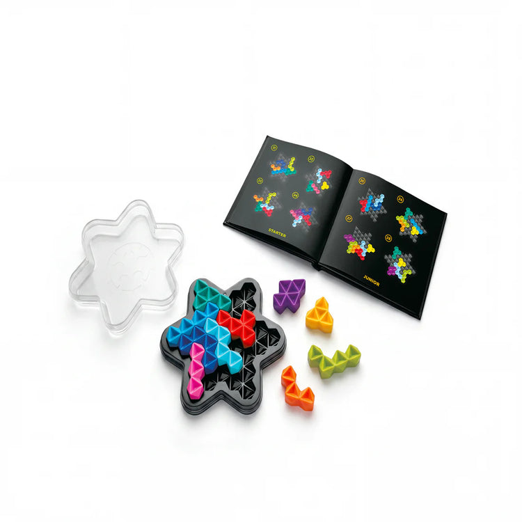 IQ Star - 120-Challenge Deluxe Star Puzzle