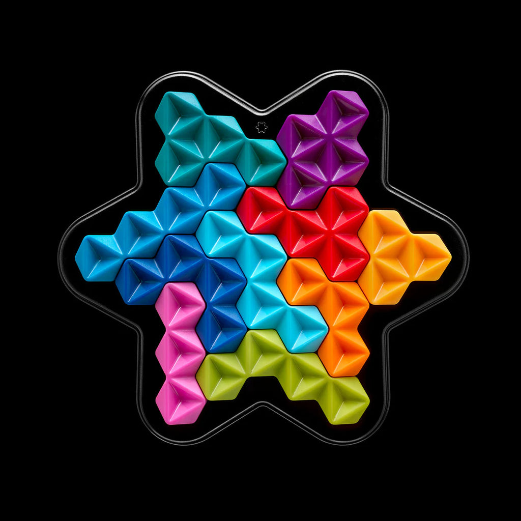 IQ Star - 120-Challenge Deluxe Star Puzzle