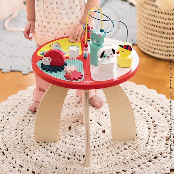 Janod Baby Forest Wooden Activity Table