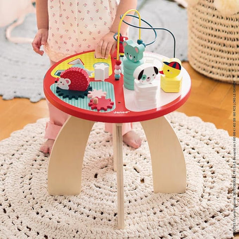 Janod Baby Forest Wooden Activity Table