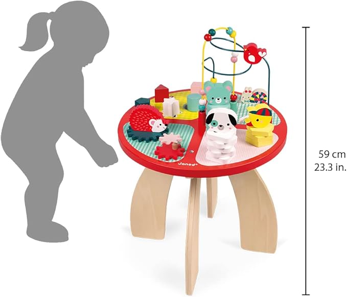 Janod Baby Forest Wooden Activity Table