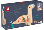 Janod - Dino Wooden Dinosaur Garage