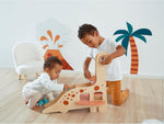 Janod - Dino Wooden Dinosaur Garage