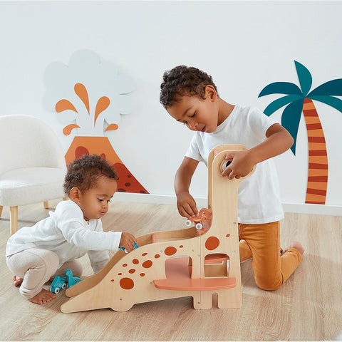 Janod - Dino Wooden Dinosaur Garage