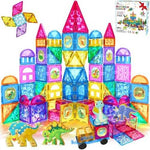 Jasonwell Magnetic Tiles Building Set (110 pcs)
