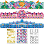 Janod Jewels & Stickers Crowns - 3 DIY Rhinestone Designs