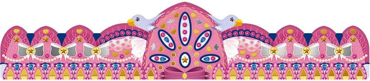 Janod Jewels & Stickers Crowns - 3 DIY Rhinestone Designs