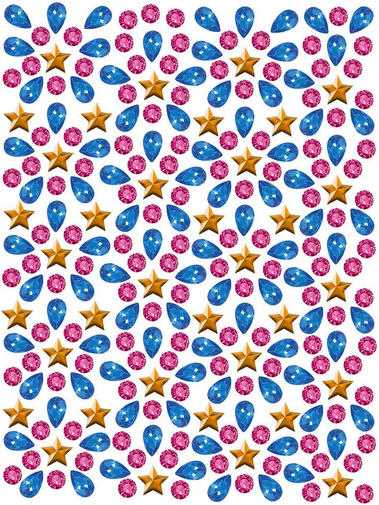 Janod Jewels & Stickers Crowns - 3 DIY Rhinestone Designs