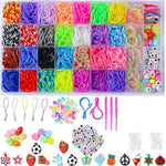 JIYAKO 2500+ Rubber Band Bracelet Kit