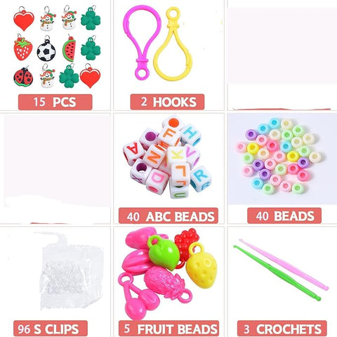 JIYAKO 2500+ Rubber Band Bracelet Kit