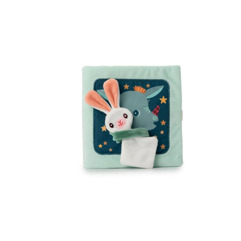 LILLIPUTIENS Joe and His Cuddle Book - Bunny Plush Play