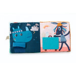 LILLIPUTIENS Joe and His Cuddle Book - Bunny Plush Play