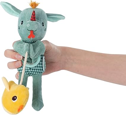 LILLIPUTIENS Joe Hand Puppet - Dragon with Mirror Sensory Play