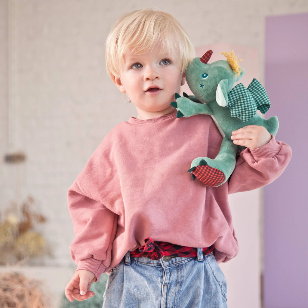 LILLIPUTIENS Joe Multi-Sound Plush - Dragon Roars & Rattles