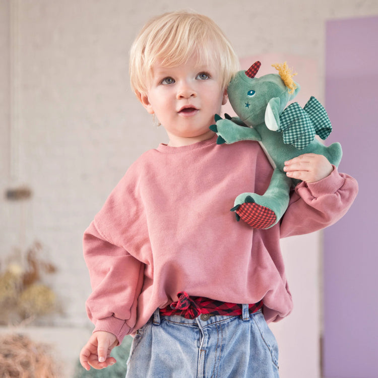 LILLIPUTIENS Joe Multi-Sound Plush - Dragon Roars & Rattles