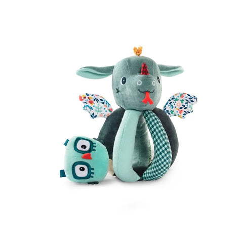 LILLIPUTIENS Joe Activity Rattle - Easy-Grip GRS-Certified Fun