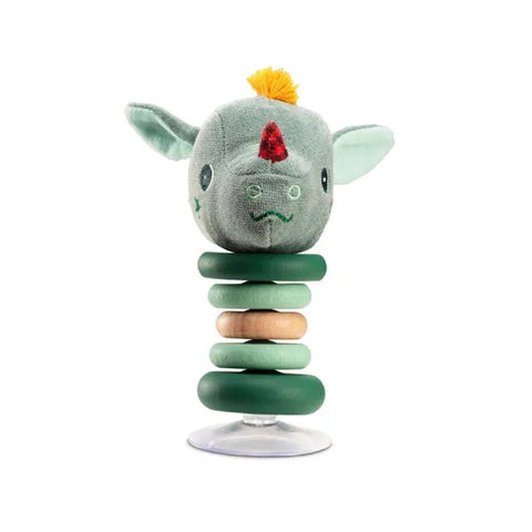 LILLIPUTIENS Joe Swinging Rattle - Suction Cup Dragon Toy