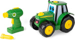 John Deere Tractor Toy and Toy Drill