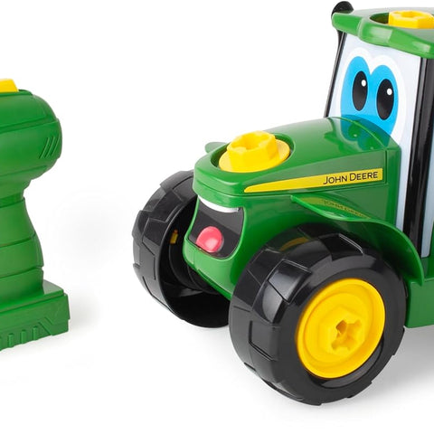 John Deere Tractor Toy and Toy Drill