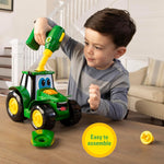 John Deere Tractor Toy and Toy Drill