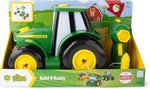 John Deere Tractor Toy and Toy Drill