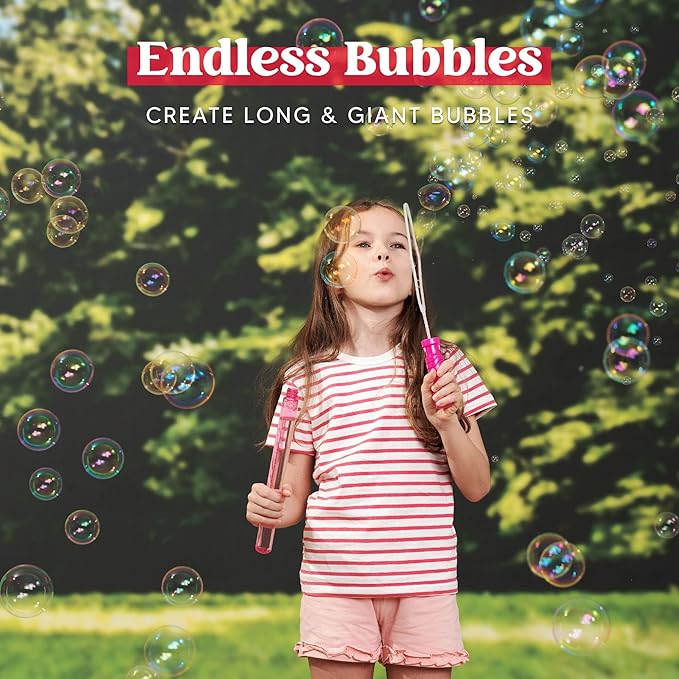 JOYIN 14.6’’ Big Bubble Wands for Kids