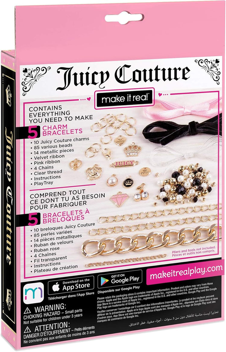 Juicy Couture Mini Chains and Charms Bracelet Kit