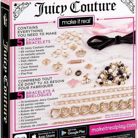 Juicy Couture Mini Chains and Charms Bracelet Kit