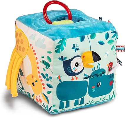 LILLIPUTIENS Jungle Sound Cube - 5 Sides of Sensory Play