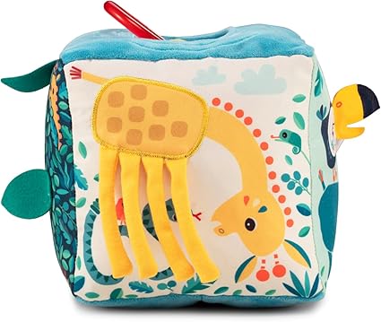 LILLIPUTIENS Jungle Sound Cube - 5 Sides of Sensory Play