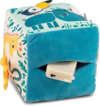 LILLIPUTIENS Jungle Sound Cube - 5 Sides of Sensory Play