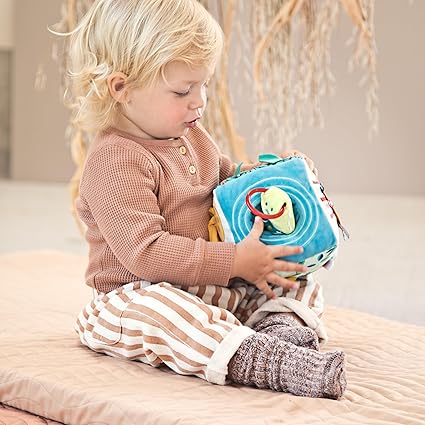 LILLIPUTIENS Jungle Sound Cube - 5 Sides of Sensory Play