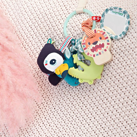 LILLIPUTIENS Jungle Keyring - Colors, Sounds & Textures