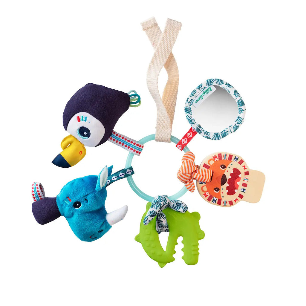 LILLIPUTIENS Jungle Keyring - Colors, Sounds & Textures