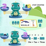 Kaodezhu Dinosaur Math Balance Montessori Toy