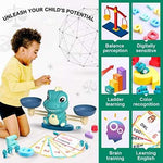 Kaodezhu Dinosaur Math Balance Montessori Toy