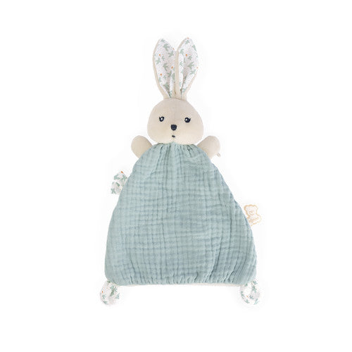 Kaloo K'doux Rabbit Blanket Dove - 8.7in Giftbox Comforter