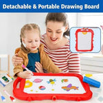 Double-Sided Kids Art Easel with Whiteboard & Chalkboard