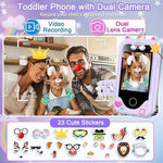 Kids Smart Phone Toy with Touchscreen & Dual Camera (Purple)